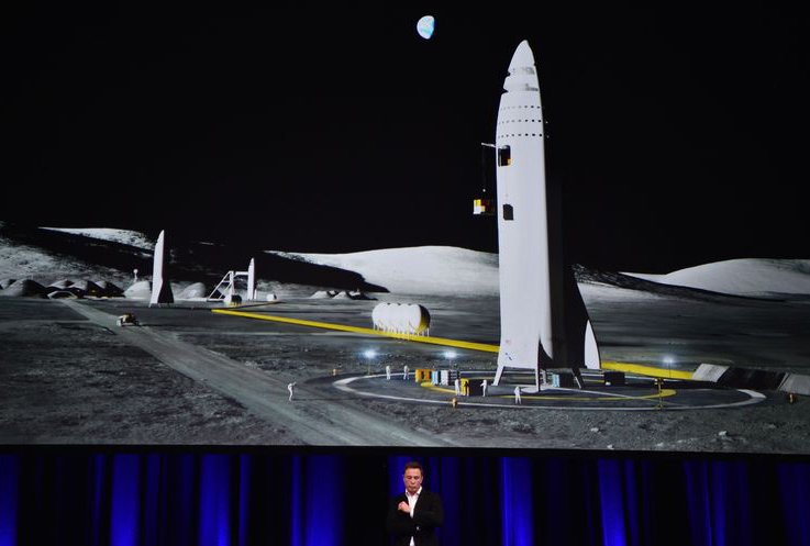 SpaceX Twitter hesabından aya yolcu göndereceğini açıkladı
