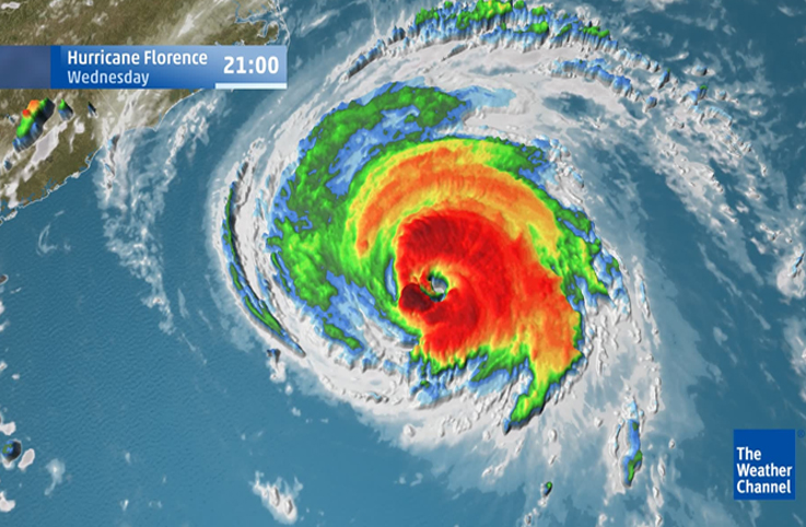 Florence Kasırgası 1.300 uçuşu ve operasyonları iptal ettirdi