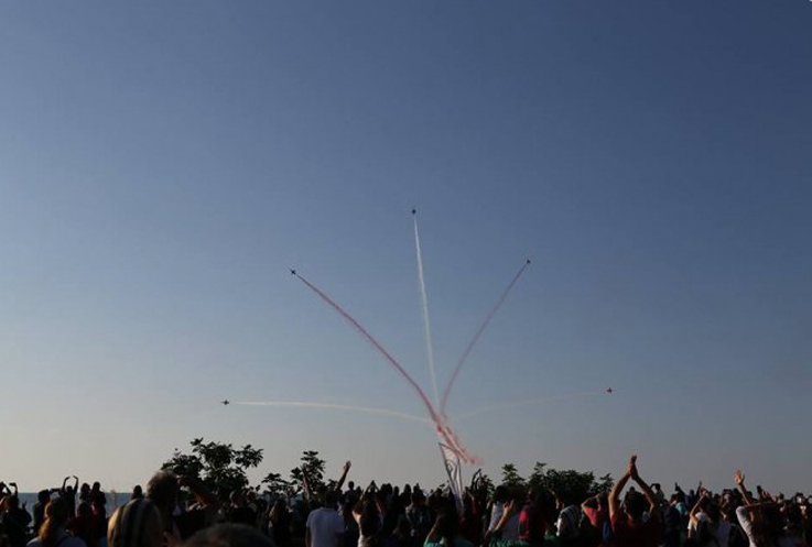 Türk Yıldızları Rize’de nefesleri kesti