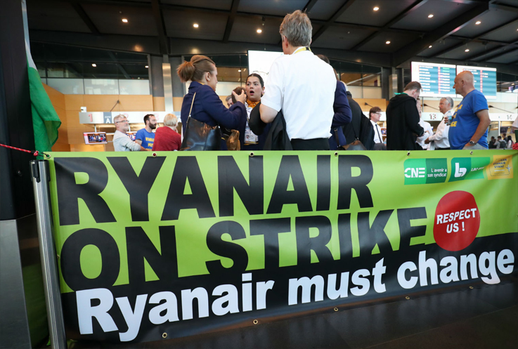 Ryanair çalışanları tarihi greve hazırlanıyor