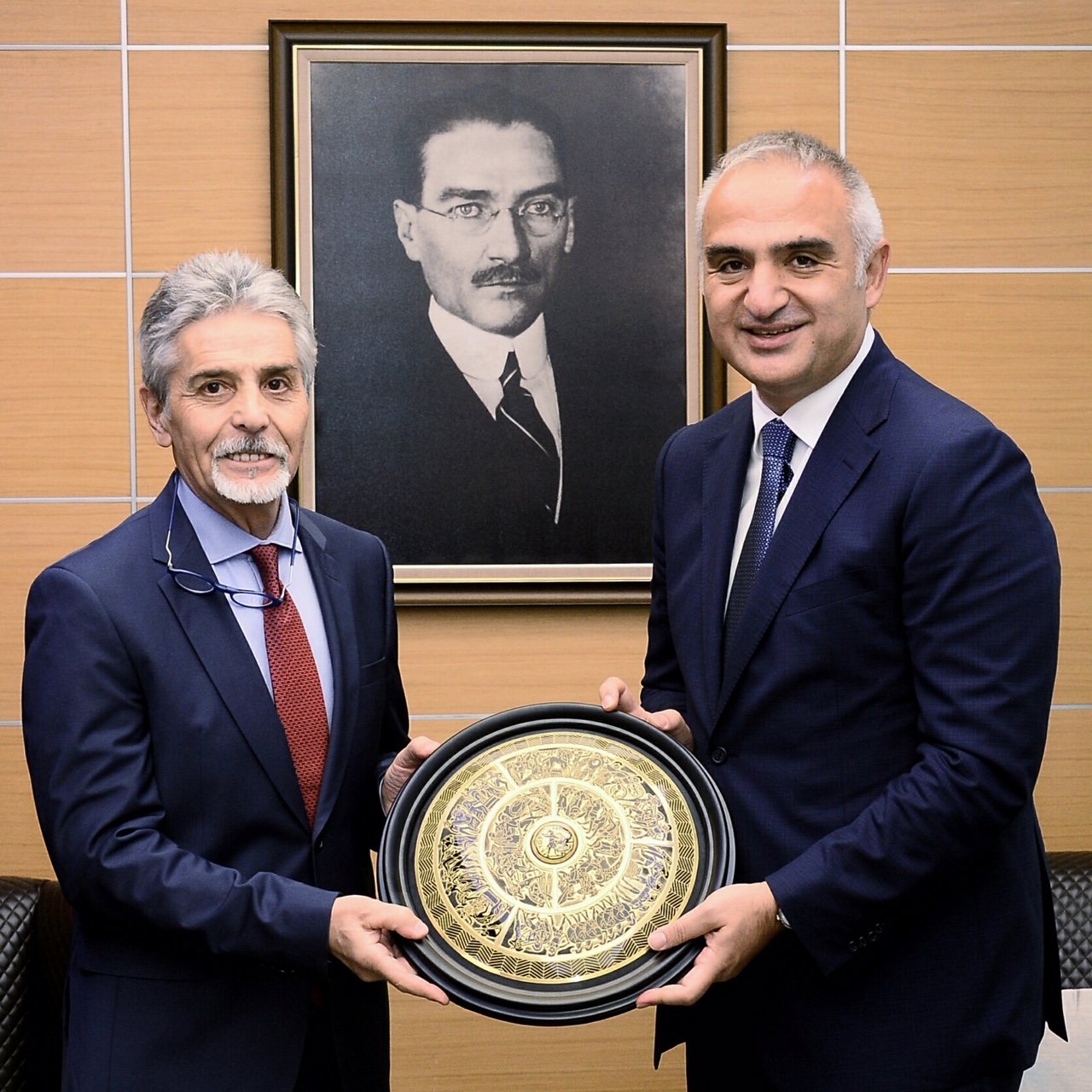Kültür ve Turizm Bakanı Mehmet Ersoy’a TÖSHİD Ziyareti