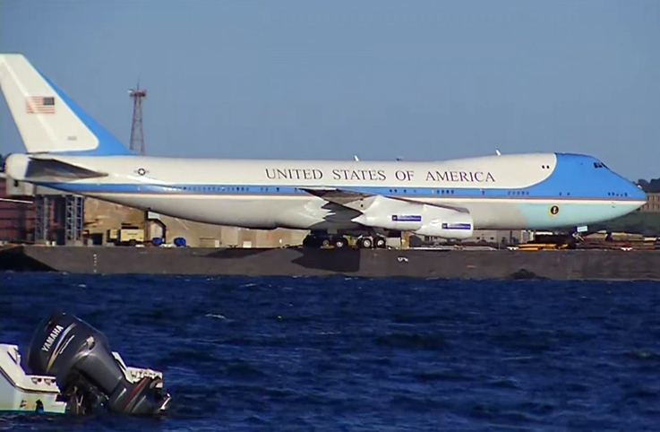 ABD’nin B-747 Air Force One’ı müzede