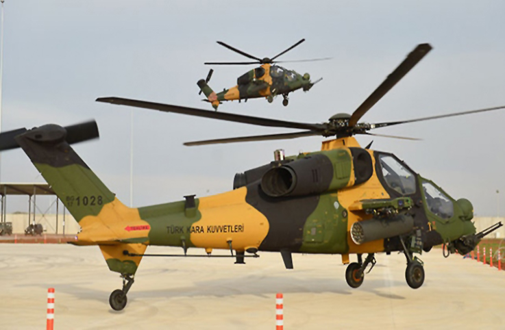 SSB, KKK’ya 2. faz Atak Helikopterin ikincisini teslim etti