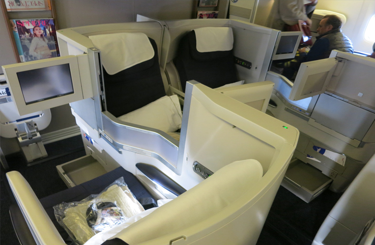 British Airways uçağı Bussiness Class’ta rezalet