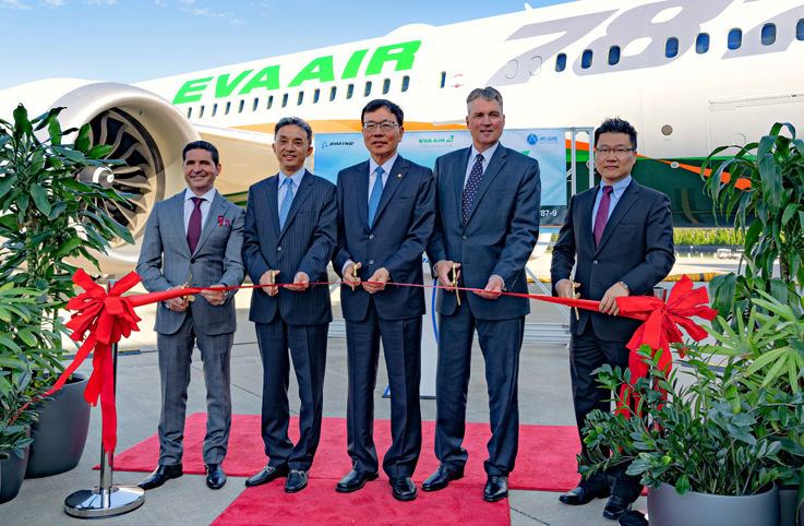 EVA Air ilk Boeing 787-9 Dreamliner’i teslim aldı