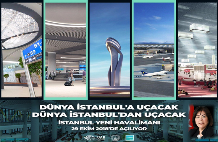 Funda Ocak, İstanbul Yeni Havalimanı açılışıyla ilgili mesaj yayınladı