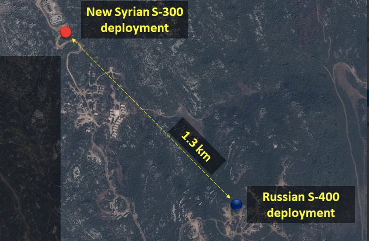 İsrail, Suriye’deki S-300 füze görüntülerini yayınladı