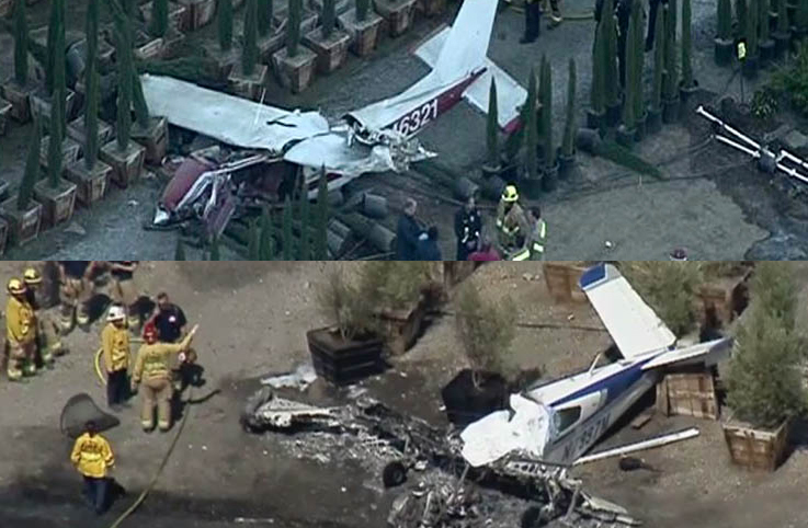 ABD’de ayni gün içersinde 2 uçak düştü