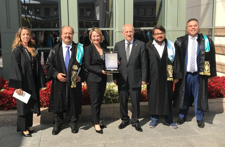 Başkan Erdoğan’dan İTÜ’ye, ”Uluslararası İş Birliği” ödülü