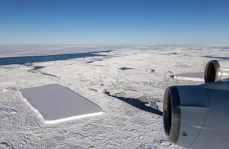 NASA, o buzdağlarının yeni görüntülerini yayınladı