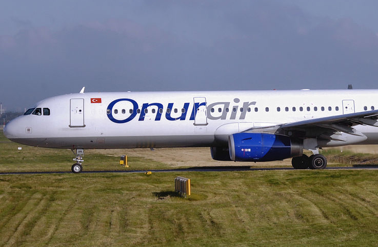 Onur Air uçağı arıza nedeniyle Antalya’ya geri döndü