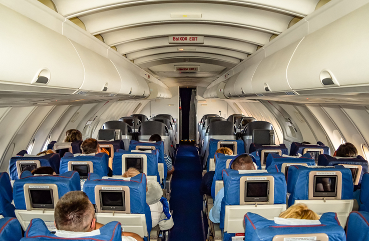 Rossiya Airlines Business Class’ı perde yerine koltukla çözmüş