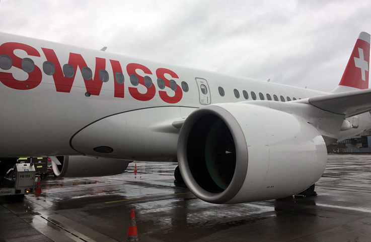 Swiss Airlines’te CS-100 uçaklarında sorun çıktı