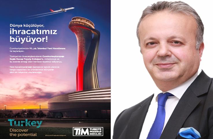 TİM İstanbul Yeni Havalimanı için dünya çapında kampanya başlattı