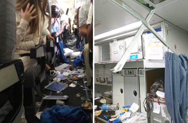 Aerolineas Argentinas uçağı türbülansa girdi; 15 kişi yaralandı