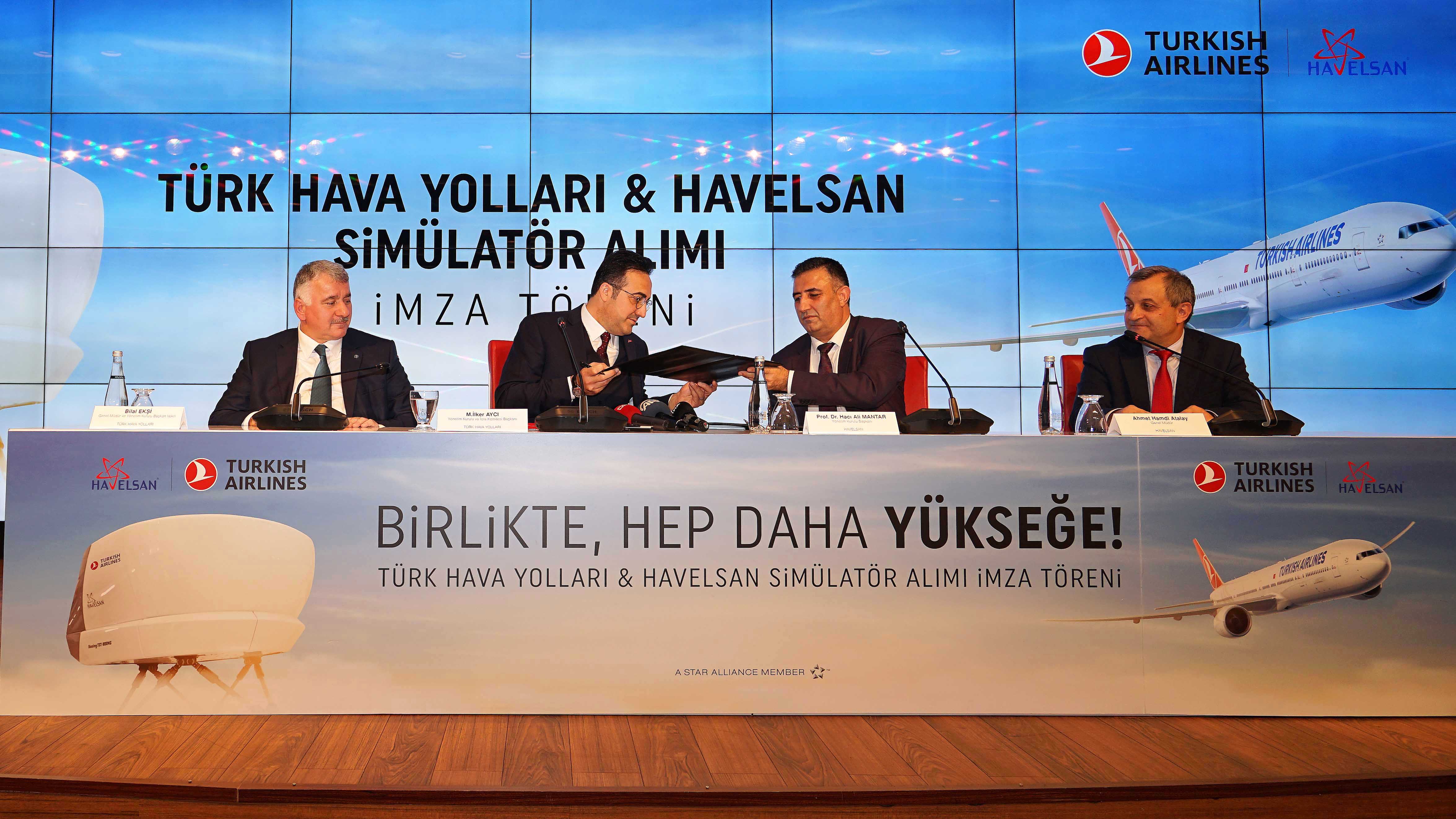 THY-Havelsan simülatör anlaşması imzaladı