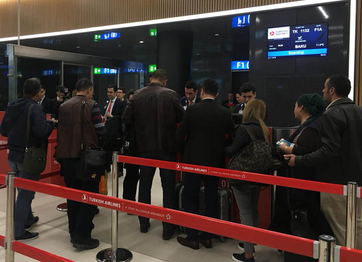 İstanbul Havalimanı’ndan Bakü’ye ilk uçuş gerçekleşti