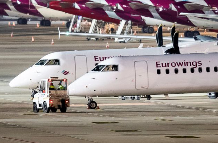 Eurowings’te geçici grev iptallere neden oldu