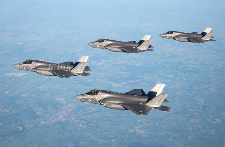 F-35’lerde 550 bin saatlik uçuş