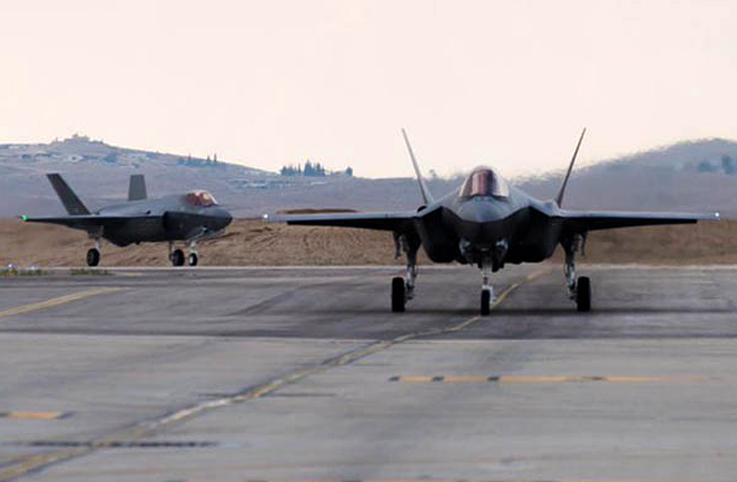 İsrail’e ait F-35’ler geri dönmeye başladı