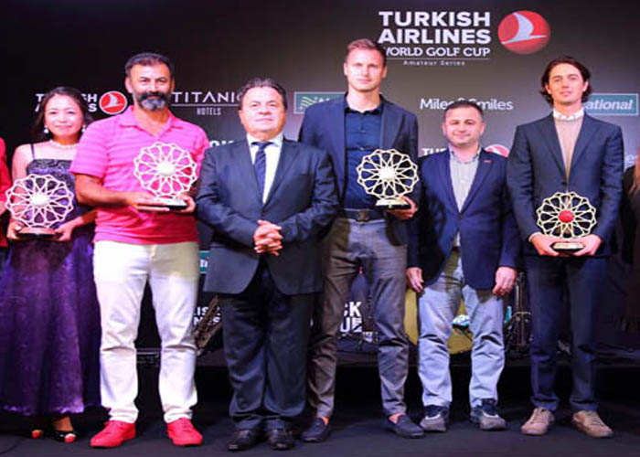 ‘Turkish Airlines World Golf Cup 2018’in şampiyonu Edvinas Ruzgas oldu