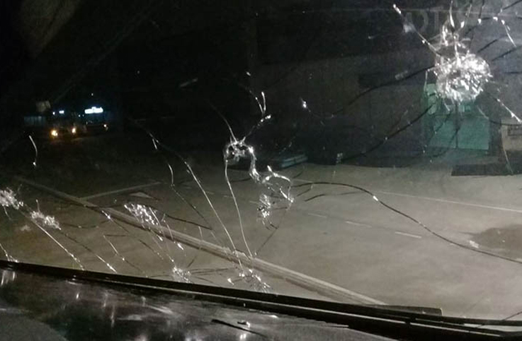 LATAM’ın A320’si doluya yakalandı kokpit camlarıı çatladı