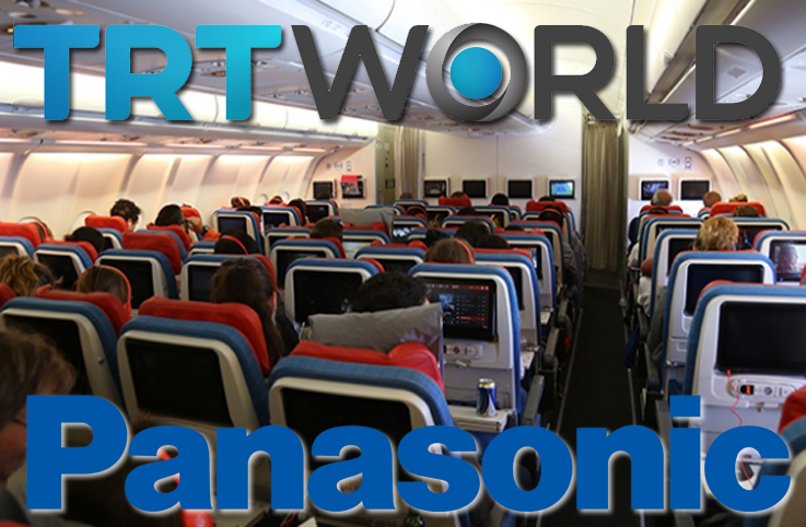 TRT World, Panasonic Avionics Corporation ile anlaşma imzaladı