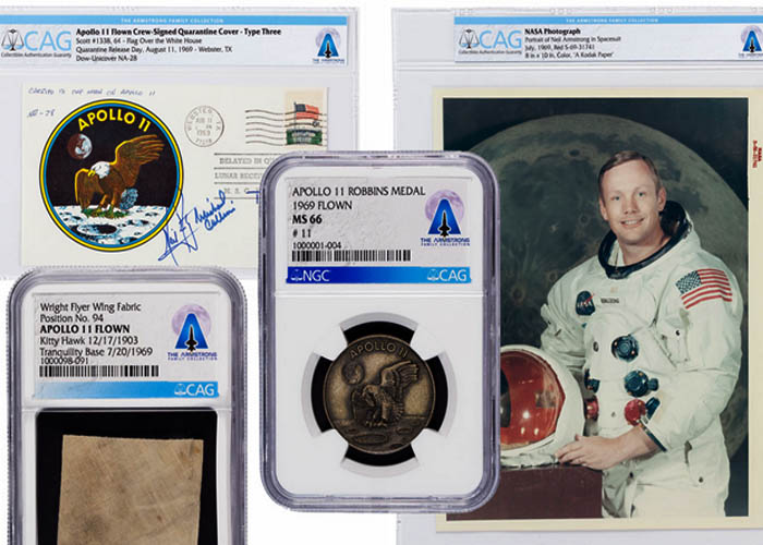 Neil Armstrong’a ait kişisel eşyaları rekor fiyata satıldı