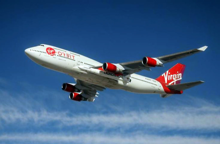 Virgin Orbit’in Cosmic Girl uçağı 21 metrelik roketle uçtu