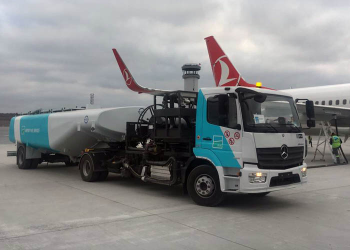 Dünyanın en büyük yakıt ikmal sistemi, İstanbul Havalimanı’nda!