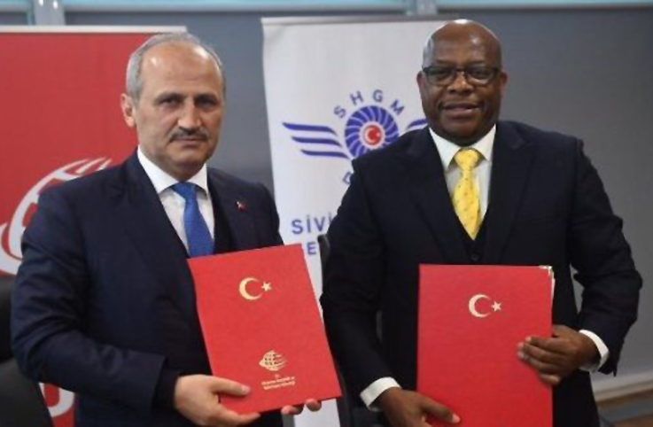 Türkiye-Güney Afrika yeni hat anlaşması imzalandı