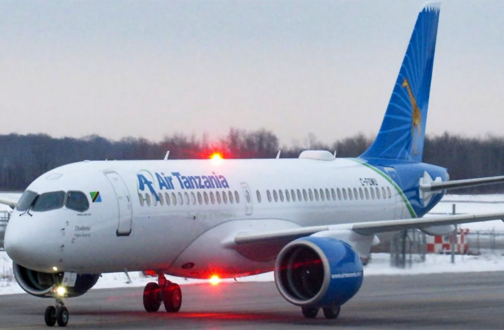 Air Tanzania ilk Airbus A220’yi filosuna kattı