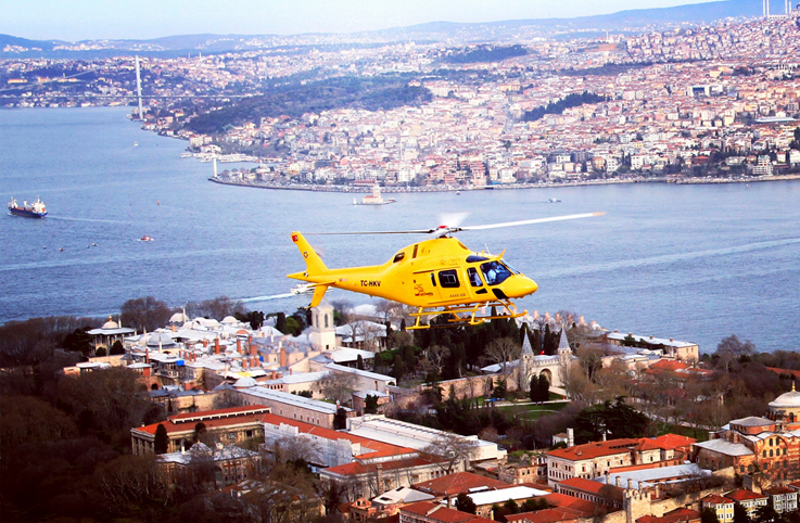Yeni Yılın en havalı trendi: İstanbul Helikopter Turu