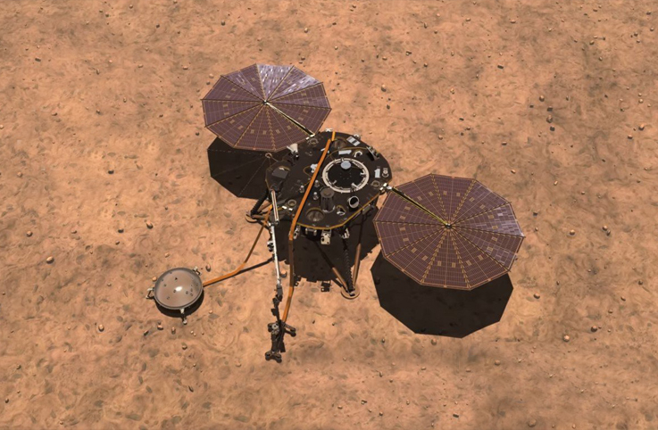 NASA’nın InSight uzay aracı ilk rekorunu kırdı