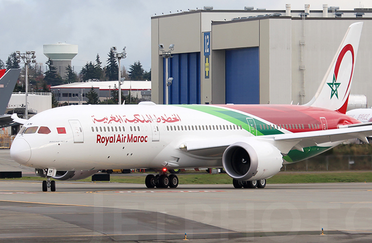 Royal Air Maroc ilk B-787-9 Dreamliner’ı teslim aldı