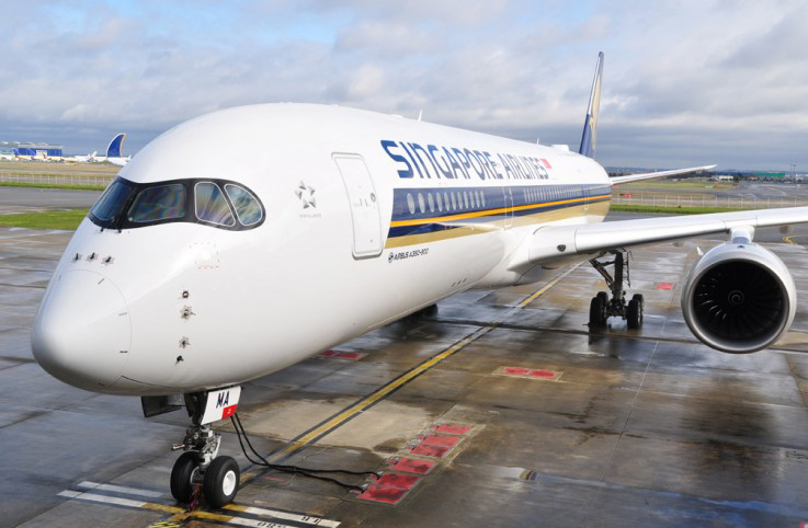 Singapur Hava Yolları yeni A350-900 ile yeni hattı Adelaide uçuşlarına başladı