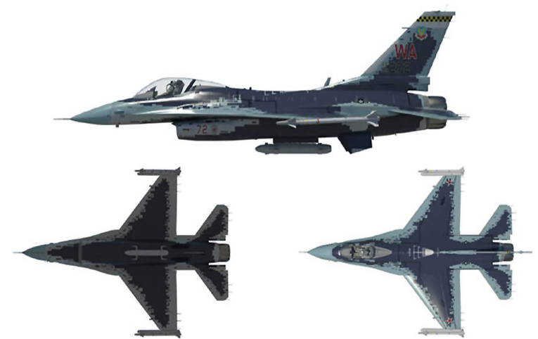 ABD’nin Su-57 görünümlü F-16C’leri
