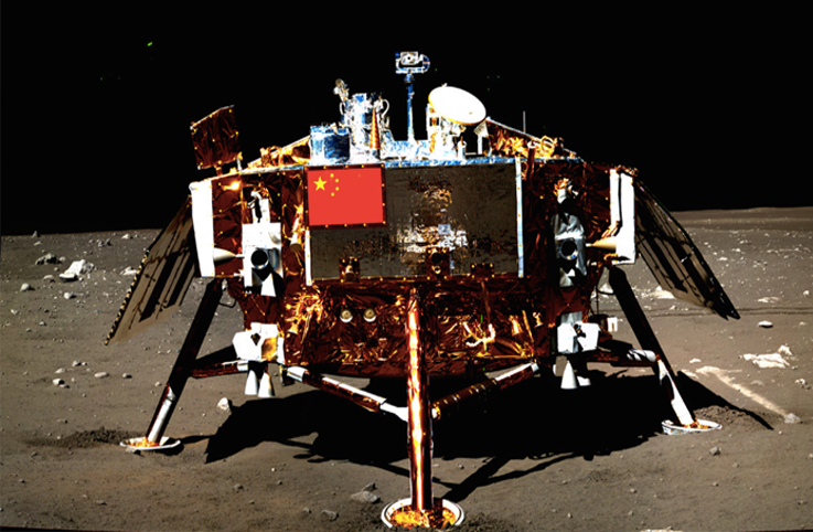 Çin’in Chang-4 uzay sondası, ayın karanlık yüzüne inecek