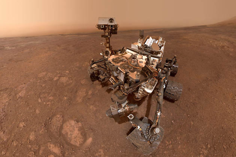 Curiosity yeni görev öncesi son fotoğrafını yolladı