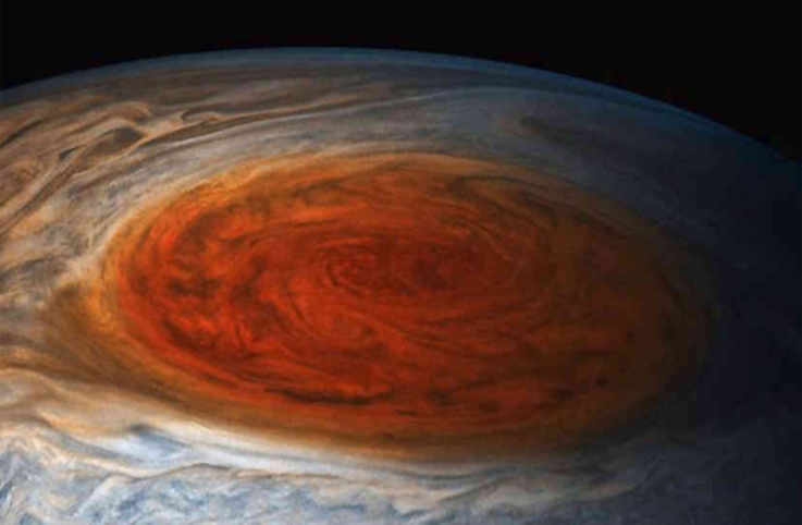 NASA’nın Juno’su yeni fırtına görüntülerini yolladı
