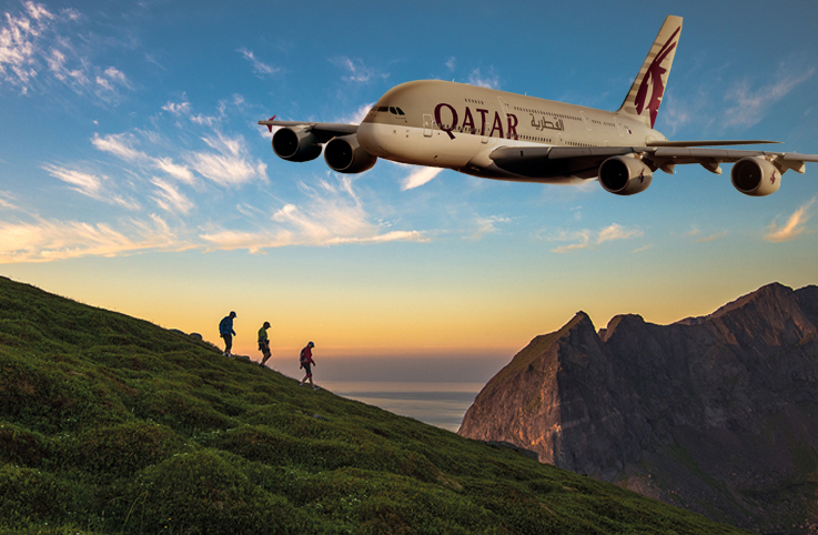 Qatar Airways, Gezginlere ilham kaynağı oluyor