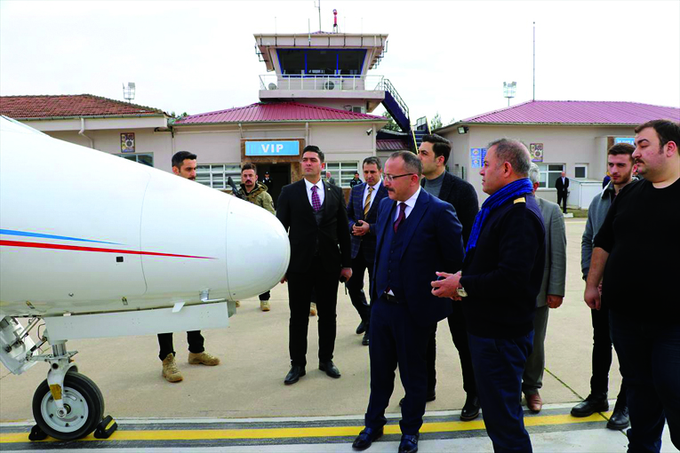 Siirt Havaalanı’nda DHMİ test uçuşlarına başladı