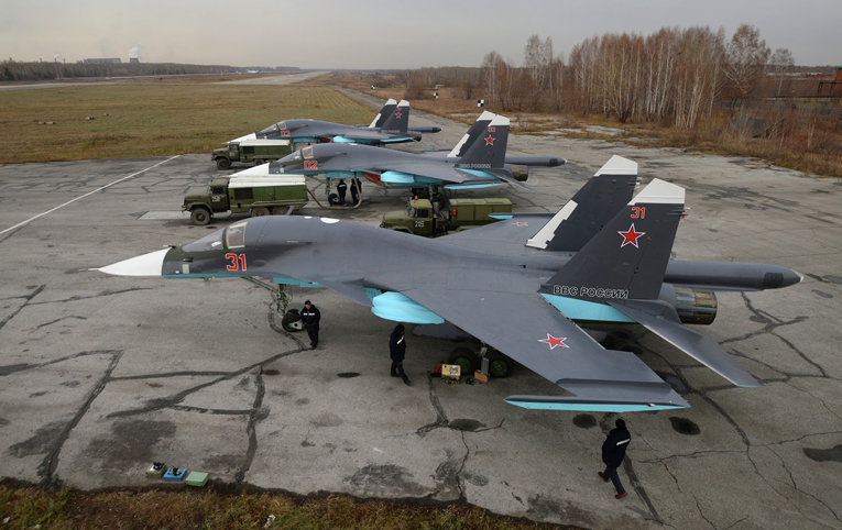 Rus Hava ve Uzay Kuvvetleri’ne Su-34 savaş uçağı teslimatı yapıldı
