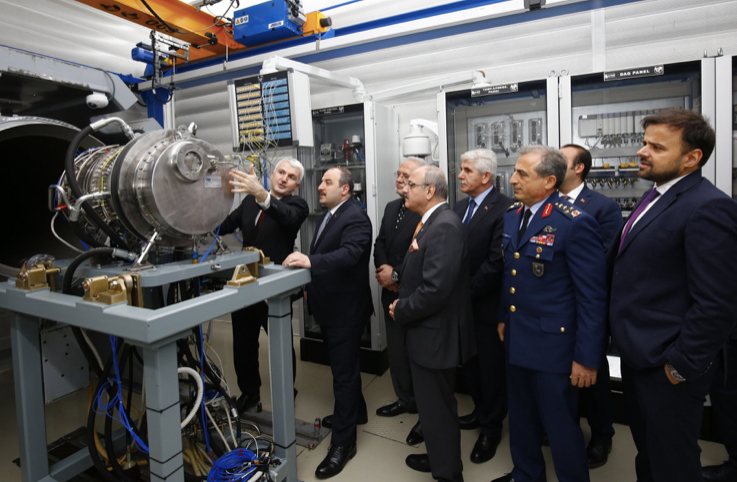 Varank, Eskişehir’de ilk milli helikopter motoru TS-1400 testine katıldı