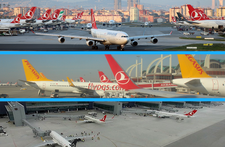 İstanbul’daki havalimanlarından 100 milyon yolcu geçti