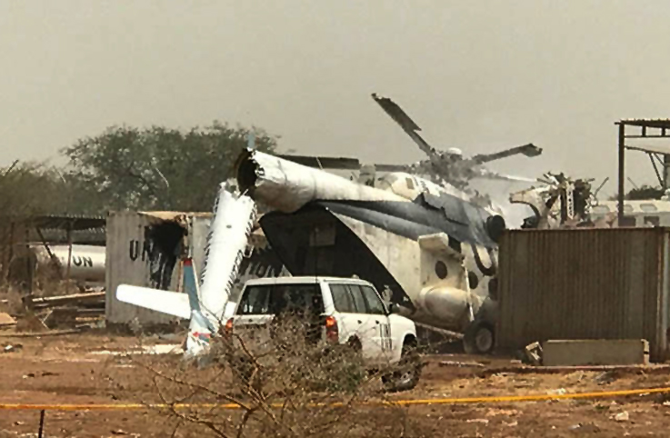 Sudan’da BM helikopteri düştü; 3 kişi hayatını kaybetti