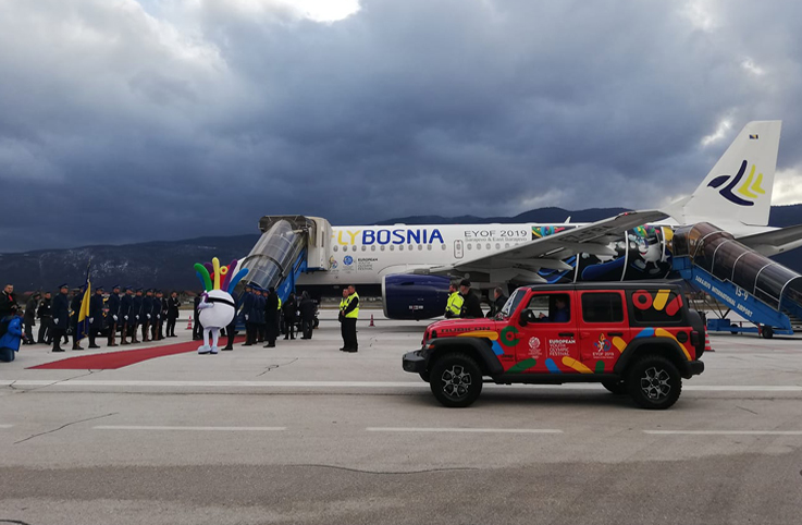 FlyBosnia ilk charter seferini yaptı