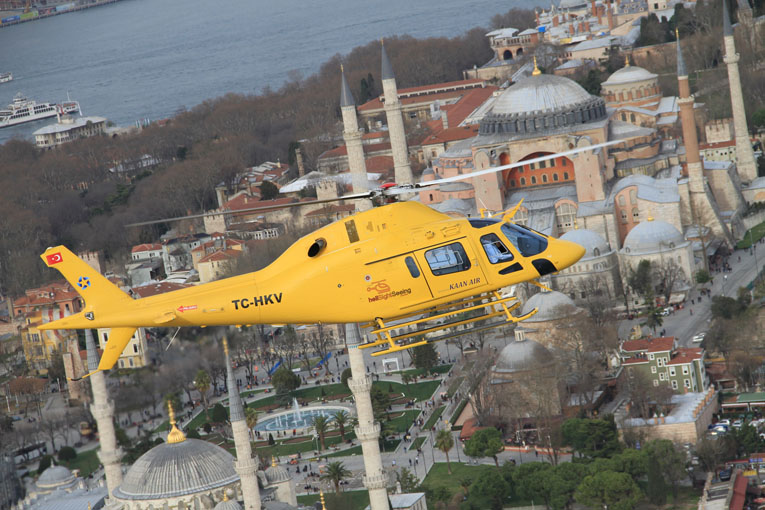 Kaan Air, dünyaya İstanbul’u helikopter ile tanıtıyor
