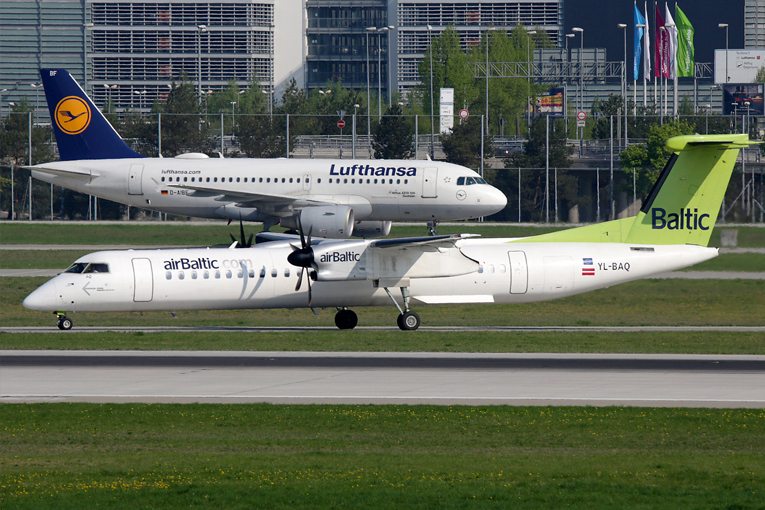 Lufthansa yaz sezonunda airBaltic’ten uçak kiralayacak
