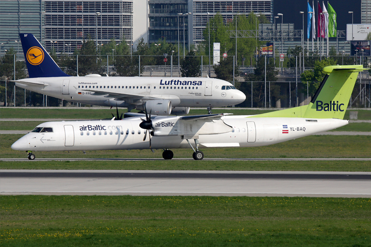 Lufthansa yaz sezonunda airBaltic’ten uçak kiralayacak